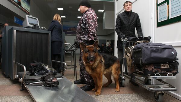 Police tighten security at Kazan airport in Tatarstan - Sputnik International