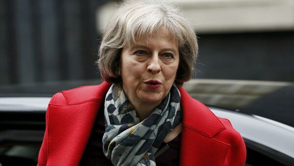 Britain's Home Secretary Theresa May arrives to attend a cabinet meeting at Number 10 Downing Street in London, Britain March 1, 2016 - Sputnik International