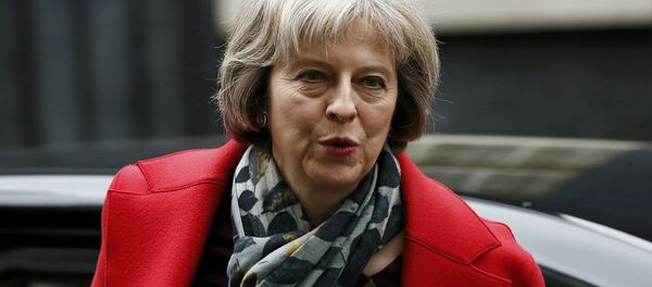Britain's Home Secretary Theresa May arrives to attend a cabinet meeting at Number 10 Downing Street in London, Britain March 1, 2016 - Sputnik International