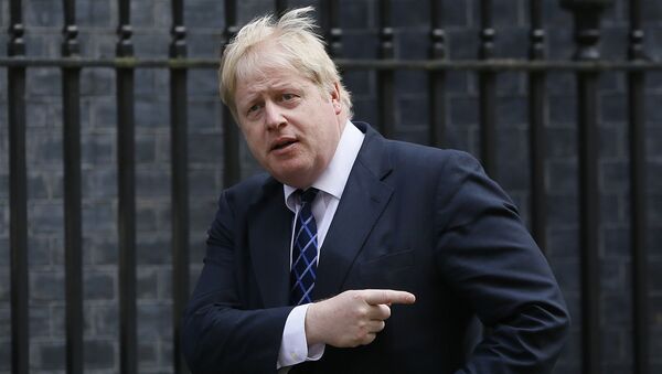 Boris Johnson, the Mayor of London arrives for a meeting at Downing Street in London, Tuesday, March 22, 2016 - Sputnik International