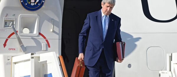 US Secretary of State John Kerry arrives in Moscow - Sputnik International