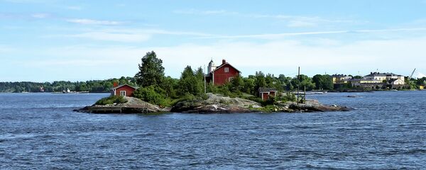 Small island of Ryssänsaari. Helsinki, Finland. Small island of Ryssänsaari. Helsinki, Finland. - Sputnik International