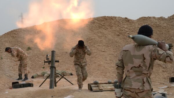Syrian army and militias fight for Palmyra - Sputnik International