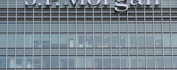 General view of the J.P Morgan offices in Canary Wharf, London - Sputnik International