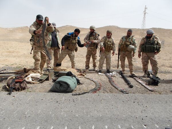 Syrian government forces in Palmyra, central Syria. Syrian government forces in Palmyra, central Syria. - Sputnik International