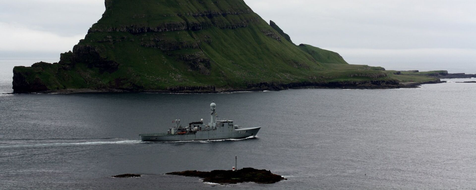 Danish navy at Tindhólmur - Sputnik International, 1920, 24.06.2022