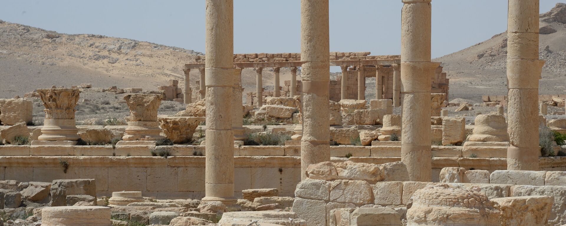 Historic site in Palmyra destroyed in military operations - Sputnik International, 1920, 05.05.2016