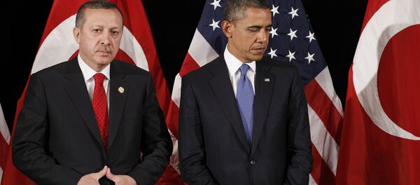 Barack Obama and Recep Tayyip Erdogan Barack Obama and Recep Tayyip Erdogan - Sputnik International