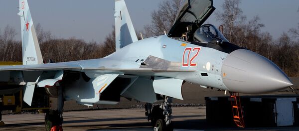 The Sukhoi Su-35S fighter jet The Sukhoi Su-35S fighter jet - Sputnik International