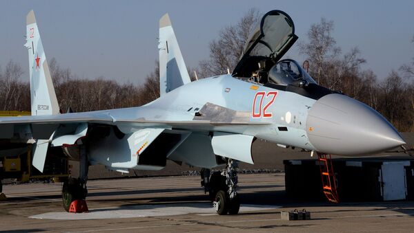 The Sukhoi Su-35S fighter jet - Sputnik International