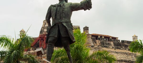 Blas de Lezo Statue in Cartagena de Indias - Sputnik International