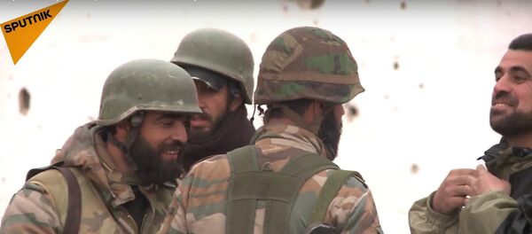 Syrian Army Blew Up Daesh Mine in Palmyra - Sputnik International