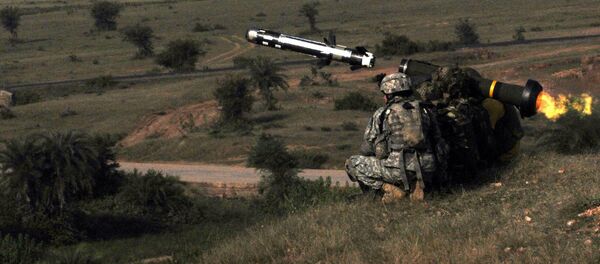 Under the instruction of a U.S. Soldier, an Indian Army soldier fires a Javelin missile as part of Yudh Abhyas, a bilateral training exercise designed to develop and expand upon the relationship between the two armies. Under the instruction of a U.S. Soldier, an Indian Army soldier fires a Javelin missile as part of Yudh Abhyas, a bilateral training exercise designed to develop and expand upon the relationship between the two armies. - Sputnik International