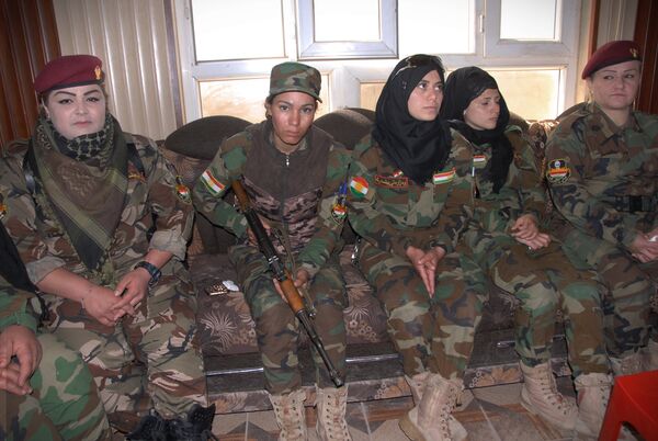 The women's Kurdish Peshmerga battalion in Iraq - Sputnik International