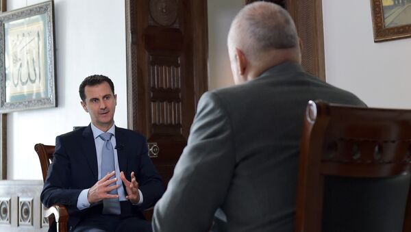 Syrian President Bashar al-Assad's interview with Rossiya Segodnya Director General Dmitry Kiselev - Sputnik International