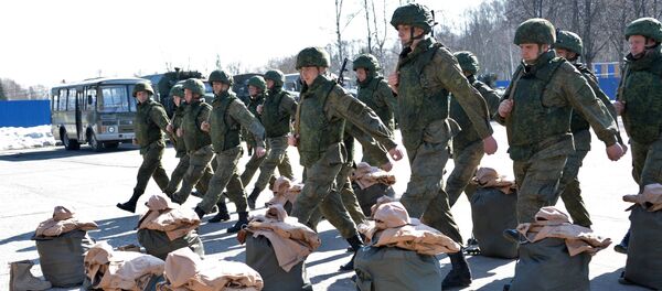 Combat engineers of the Russian Defense Ministry prepare to leave for Syria's Palmyra Combat engineers of the Russian Defense Ministry prepare to leave for Syria's Palmyra - Sputnik International