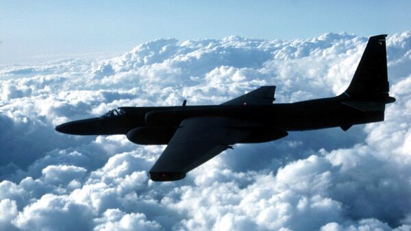 This undated US Air Force photo shows a U-2 spy plane which is expected to be used by the US in the war against terrorism - Sputnik International