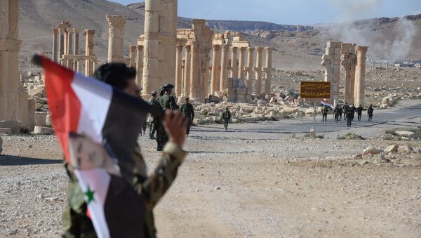 Ancient Palmyra after the city's liberation from terrorists - Sputnik International