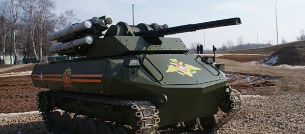 Uran-9 robotic system - Sputnik International