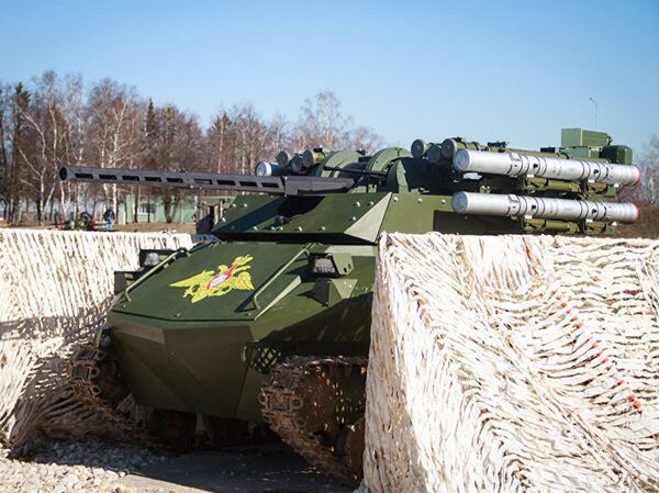 The Uran-9  system - Sputnik International