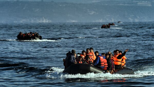 Refugees boat (File) - Sputnik International