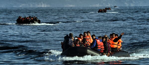 Refugees boat (File) Refugees boat (File) - Sputnik International