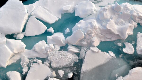 Глыбы льда в Северном Ледовитом океане - Sputnik International