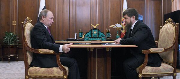 President Putin meets with Ramzan Kadyrov (File) President Putin meets with Ramzan Kadyrov (File) - Sputnik International