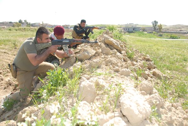 Peshmerga soldiers Peshmerga soldiers - Sputnik International