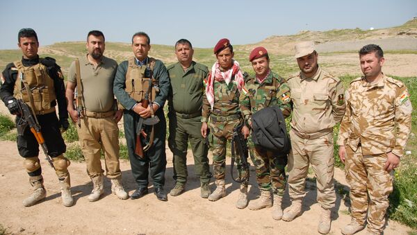 The Kurdish Peshmerga forces - Sputnik International