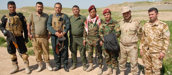The Kurdish Peshmerga forces The Kurdish Peshmerga forces - Sputnik International