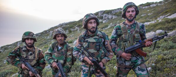 Sappers of the Syrian government forces (File) Sappers of the Syrian government forces (File) - Sputnik International