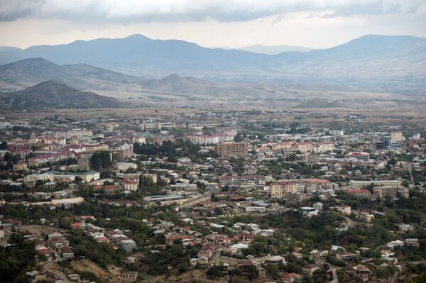 The town of Stepanakert in the self-proclaimed Nagorno-Karabakh Republic. - Sputnik International