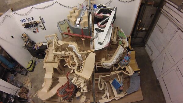 Marble Mountain, a themed marble machine - Sputnik International