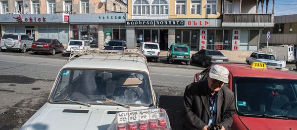 The market in Stepanakert, the self-proclaimed Republic of Nagorno-Karabakh The market in Stepanakert, the self-proclaimed Republic of Nagorno-Karabakh - Sputnik International