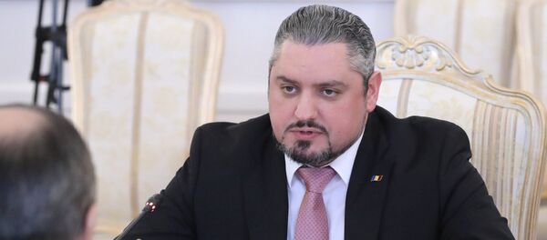 Russian Foreign Minister Sergei Lavrov meets with his Moldovan counterpart Andrei Galbur Russian Foreign Minister Sergei Lavrov meets with his Moldovan counterpart Andrei Galbur - Sputnik International