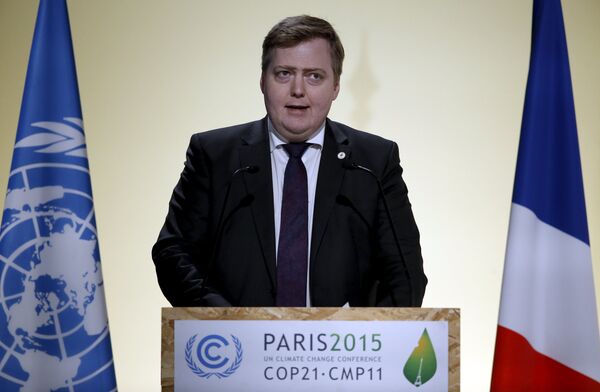 Iceland’s Prime Minister Sigmundur Gunnlaugsson - Sputnik International