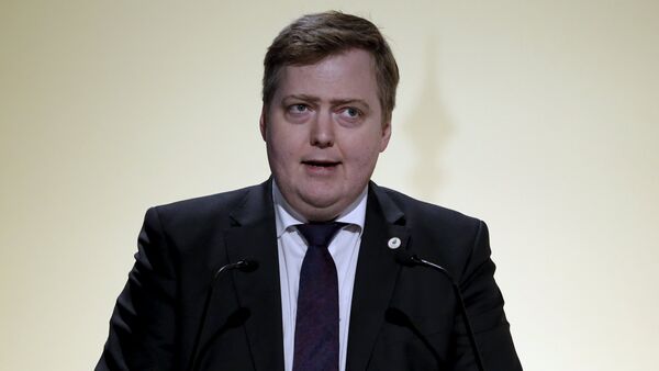 Iceland’s Prime Minister Sigmundur Gunnlaugsson - Sputnik International