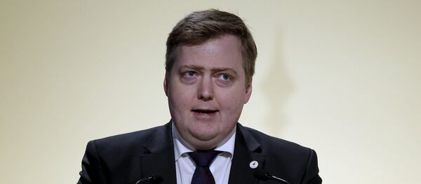 Iceland’s Prime Minister Sigmundur Gunnlaugsson Iceland’s Prime Minister Sigmundur Gunnlaugsson - Sputnik International