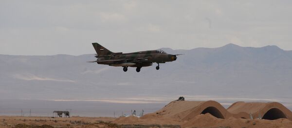 An aircraft of the Syrian Arab Army (SAA) Air Force An aircraft of the Syrian Arab Army (SAA) Air Force - Sputnik International