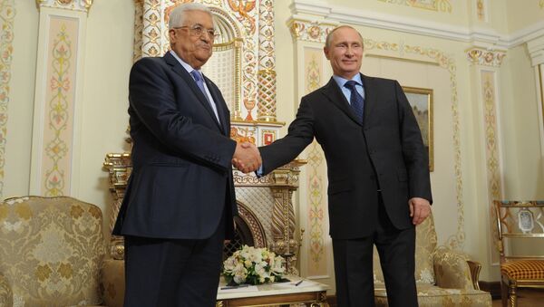 Vladimir Putin meets with Mahmoud Abbas (File) - Sputnik International