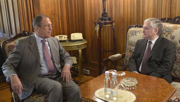 Sergei Ivanov meets with Edward Nalbandyan (File) - Sputnik International
