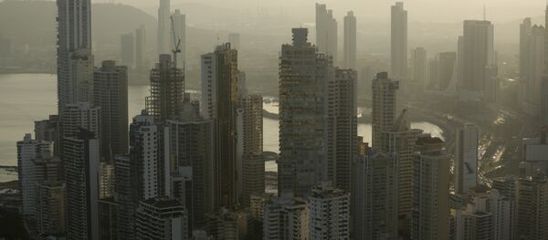 Panama City skyline is seen at sunset in Panama (File) - Sputnik International