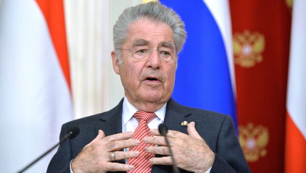 Austrian President Heinz Fischer - Sputnik International