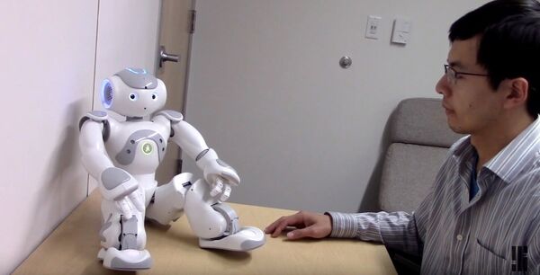 Humans 'turned on' when asked to touch robot's 'private bits', study finds Humans 'turned on' when asked to touch robot's 'private bits', study finds - Sputnik International