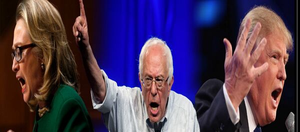 Hillary Bernie Trump - Sputnik International