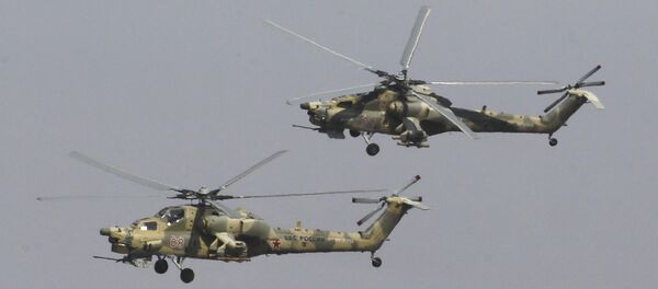 Mi-28N Night Hunter helicopters - Sputnik International
