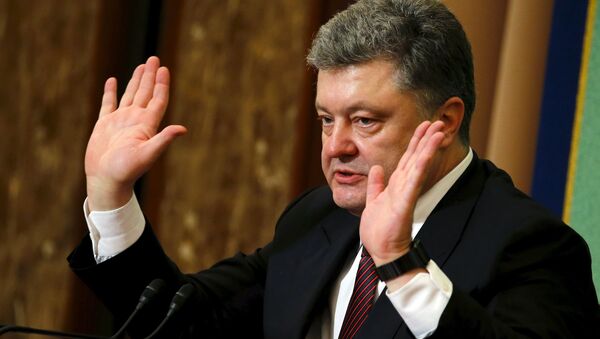 Ukraine's President Petro Poroshenko (File) - Sputnik International