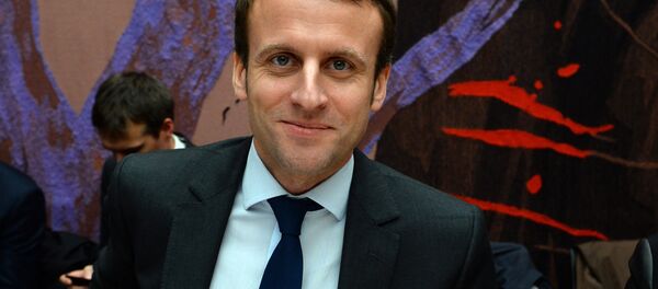 French Economy Minister Emmanuel Macron French Economy Minister Emmanuel Macron - Sputnik International