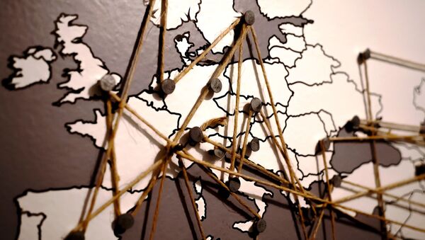 European map - Sputnik International